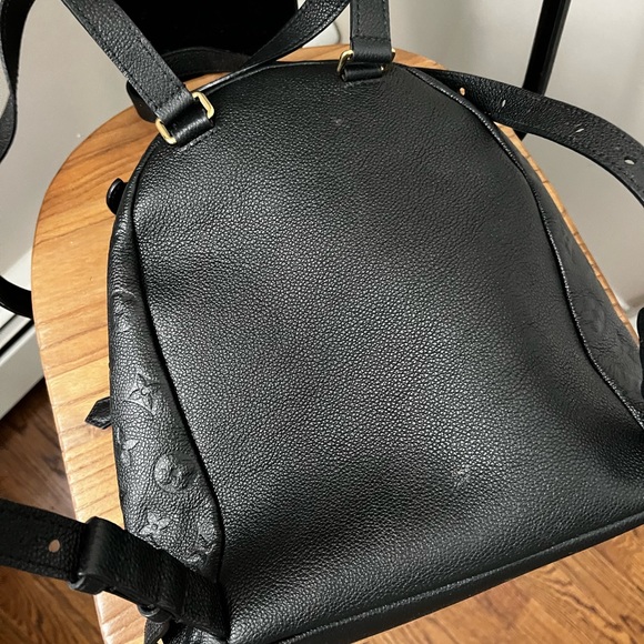 Louis Vuitton Sorbonne Black embossed backpack - Picture 4 of 7